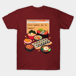 Japanese Cuisine Anime Food T-Shirt